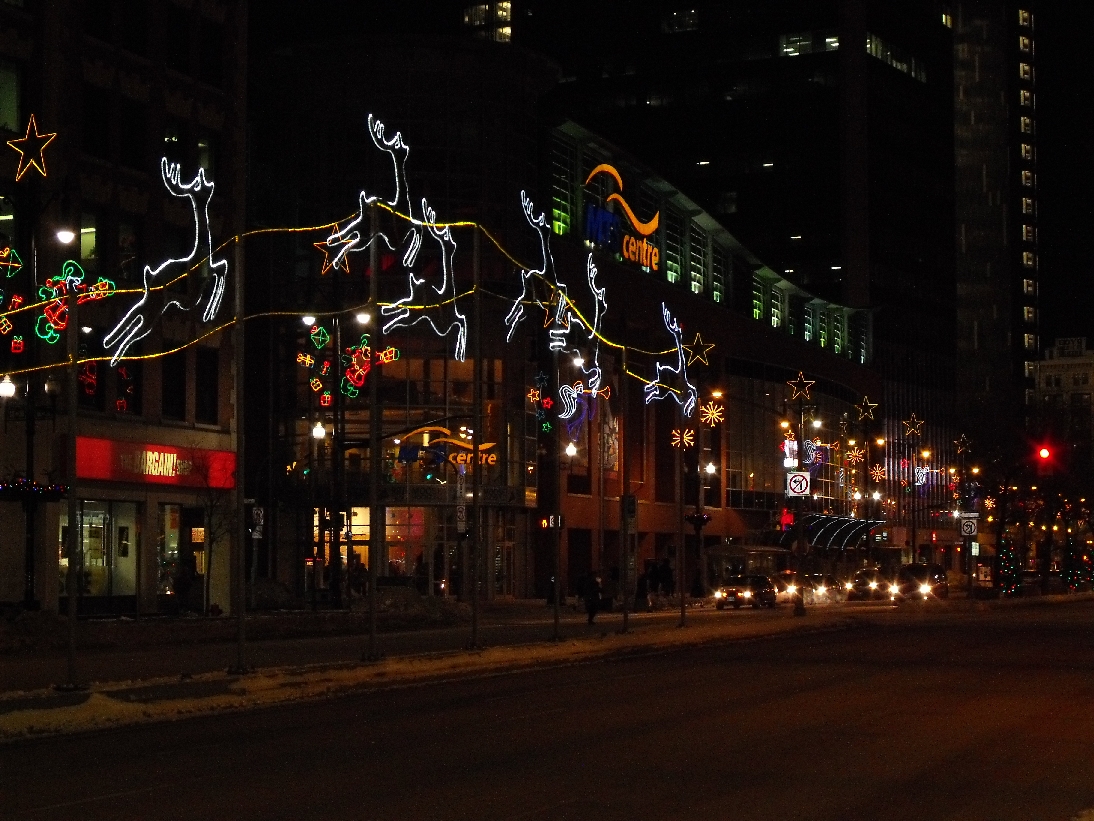 Portage Ave - dekoracje świąteczne