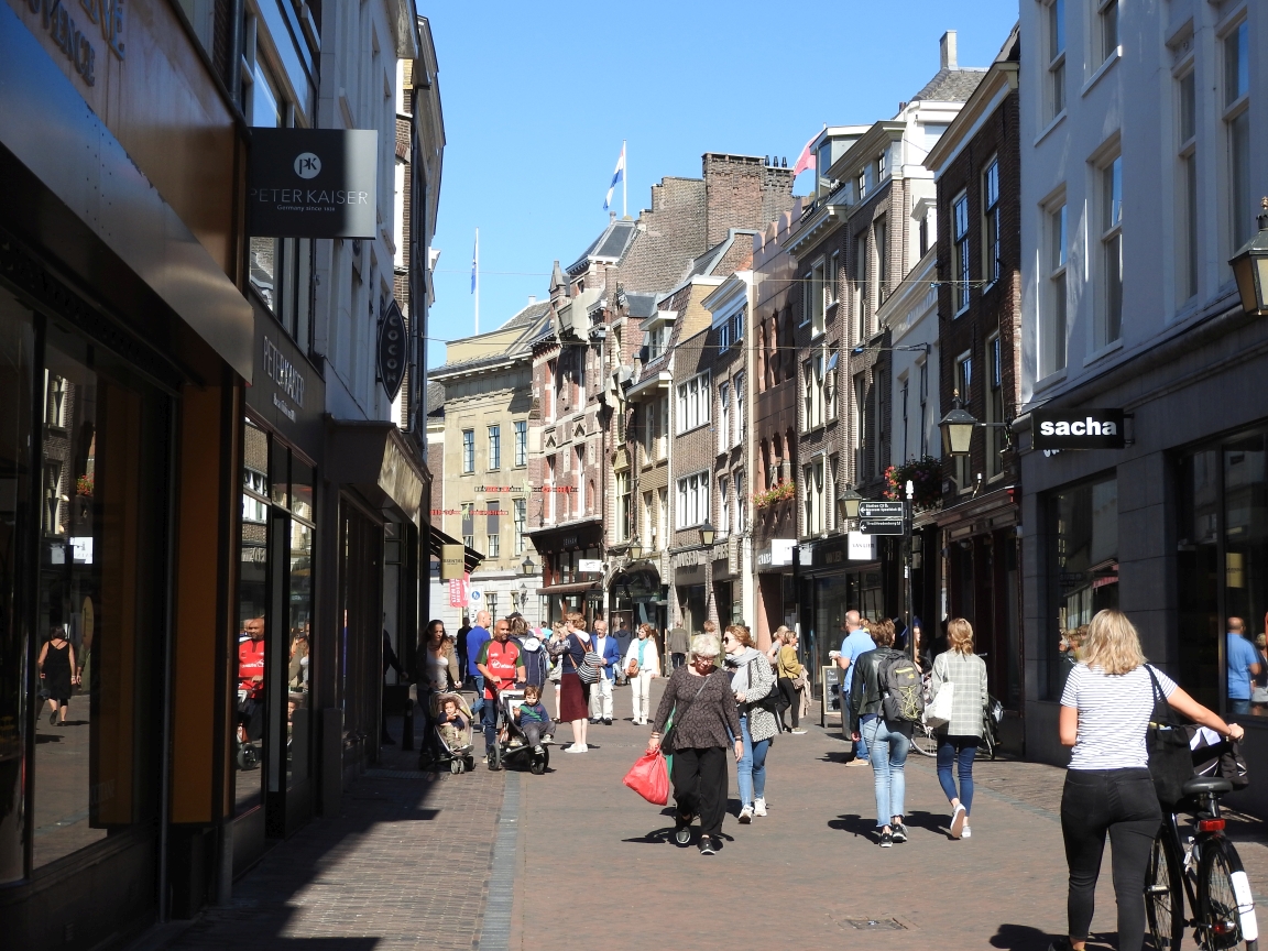 Utrecht - sobotnie popołudnie w centrum