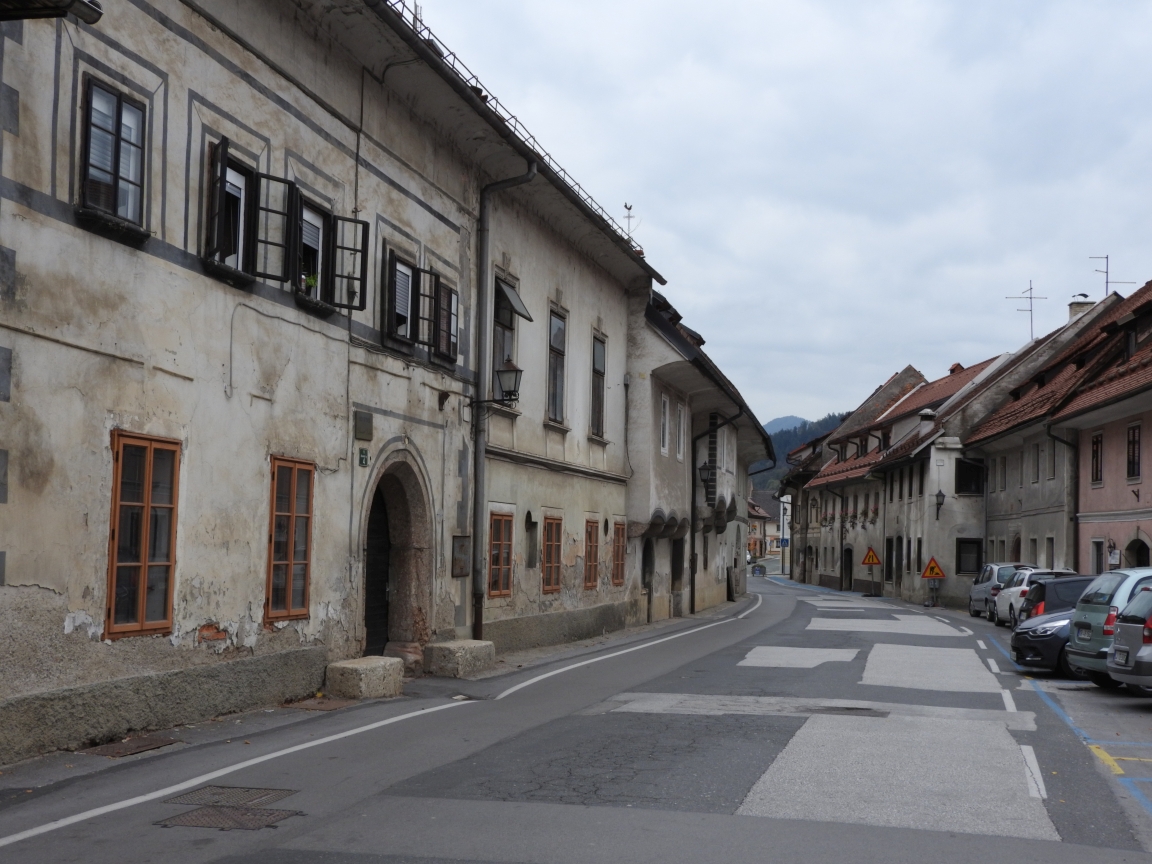 Škofja Loka - uliczki w mieście