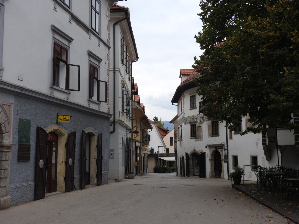 Škofja Loka - uliczki w mieście