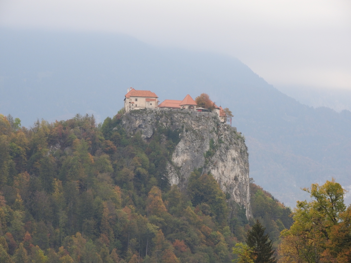 Jezioro Bled - zamek Bled