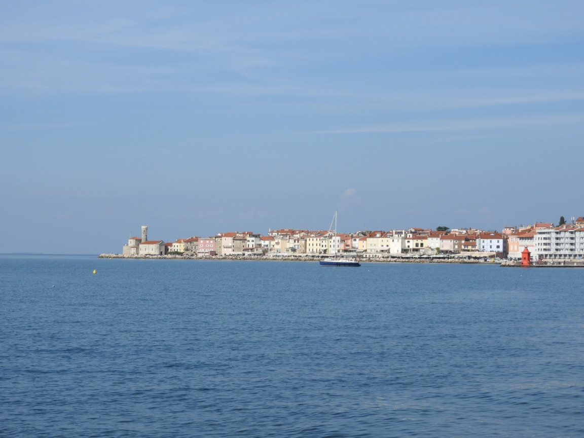 Piran - widok na cypel