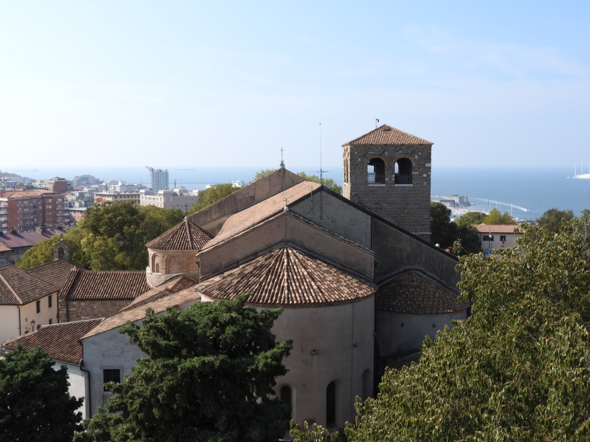 Triest - widok z zamku San Giusto